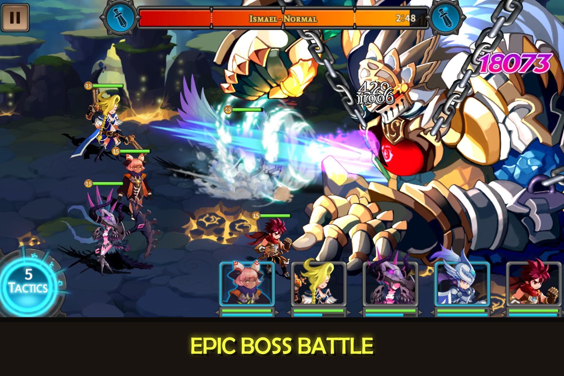 Tactics Saga Game Screenshot