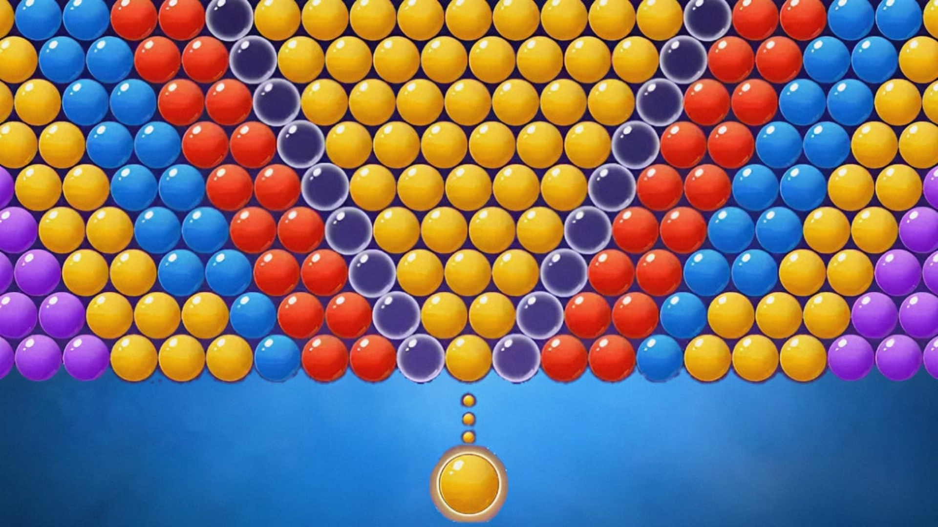 Cuplikan Layar Game Bubble Shooter Rainbow