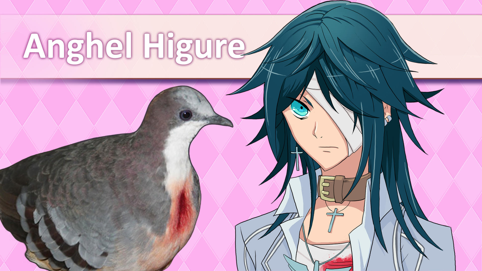 Hatoful Boyfriend ゲームのスクリーンショット