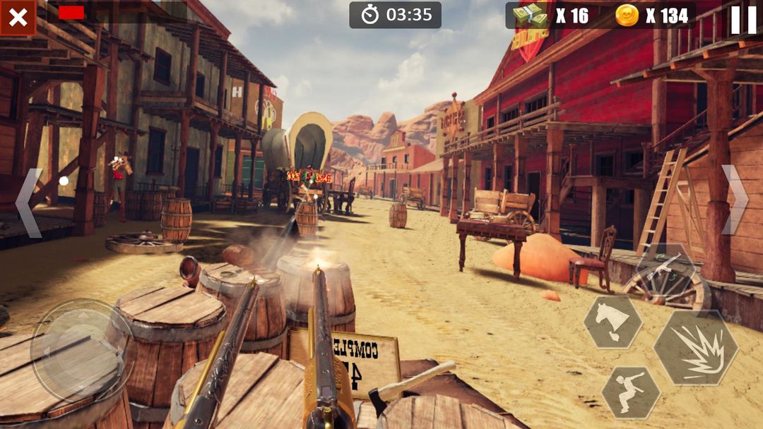 Cowboys Adventure screenshot game