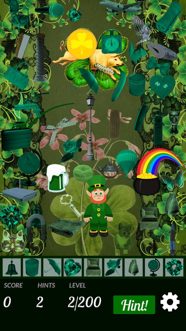Hidden Object - Irish Luck screenshot game