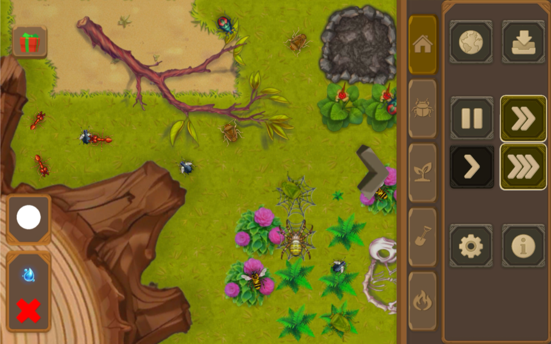 BugBox: Tiny Life Sandbox Game Screenshot