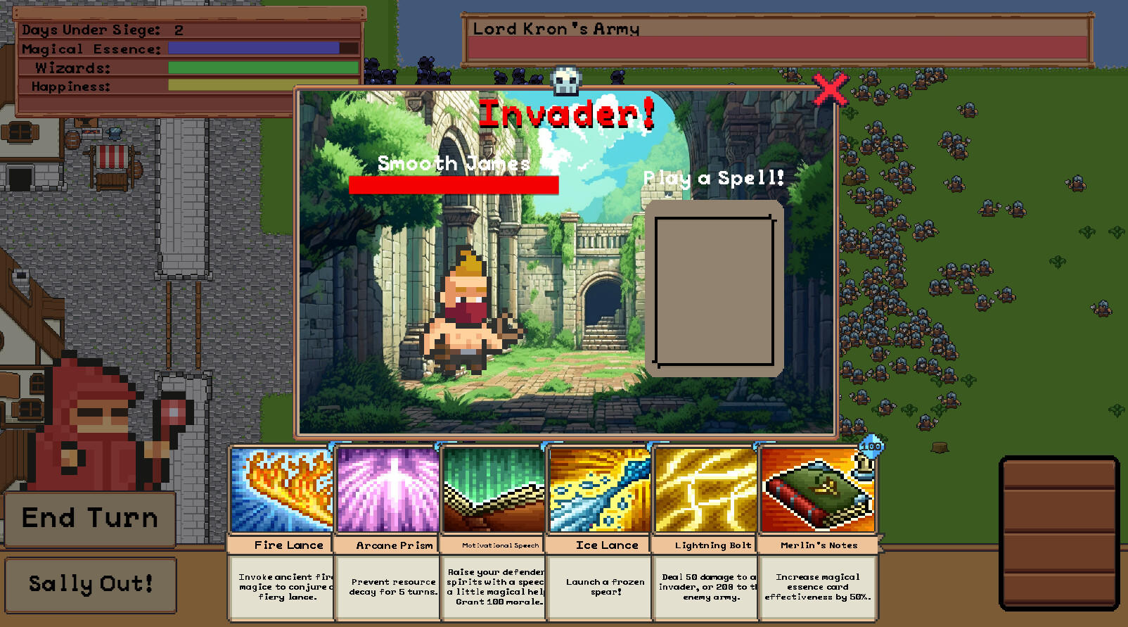 Screenshot of Castlemancer