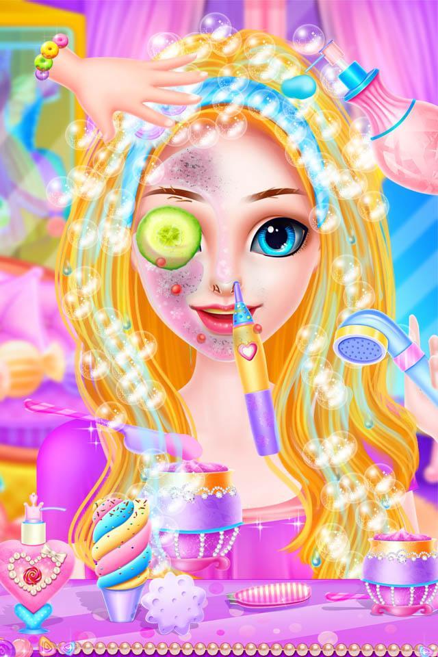Candy Makeup - Art Salon Game Screenshot