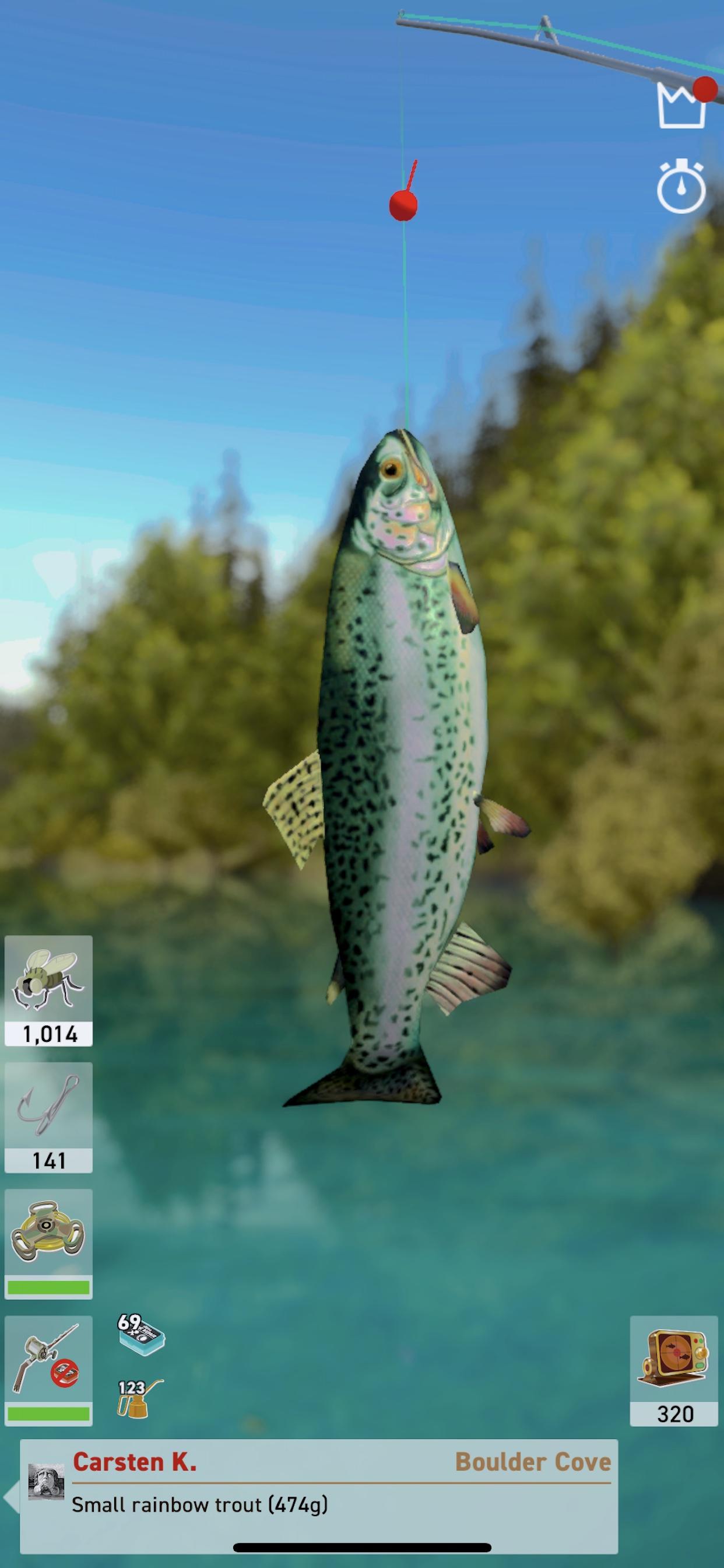 Screenshot of The Fishing Club 3D: Game on!