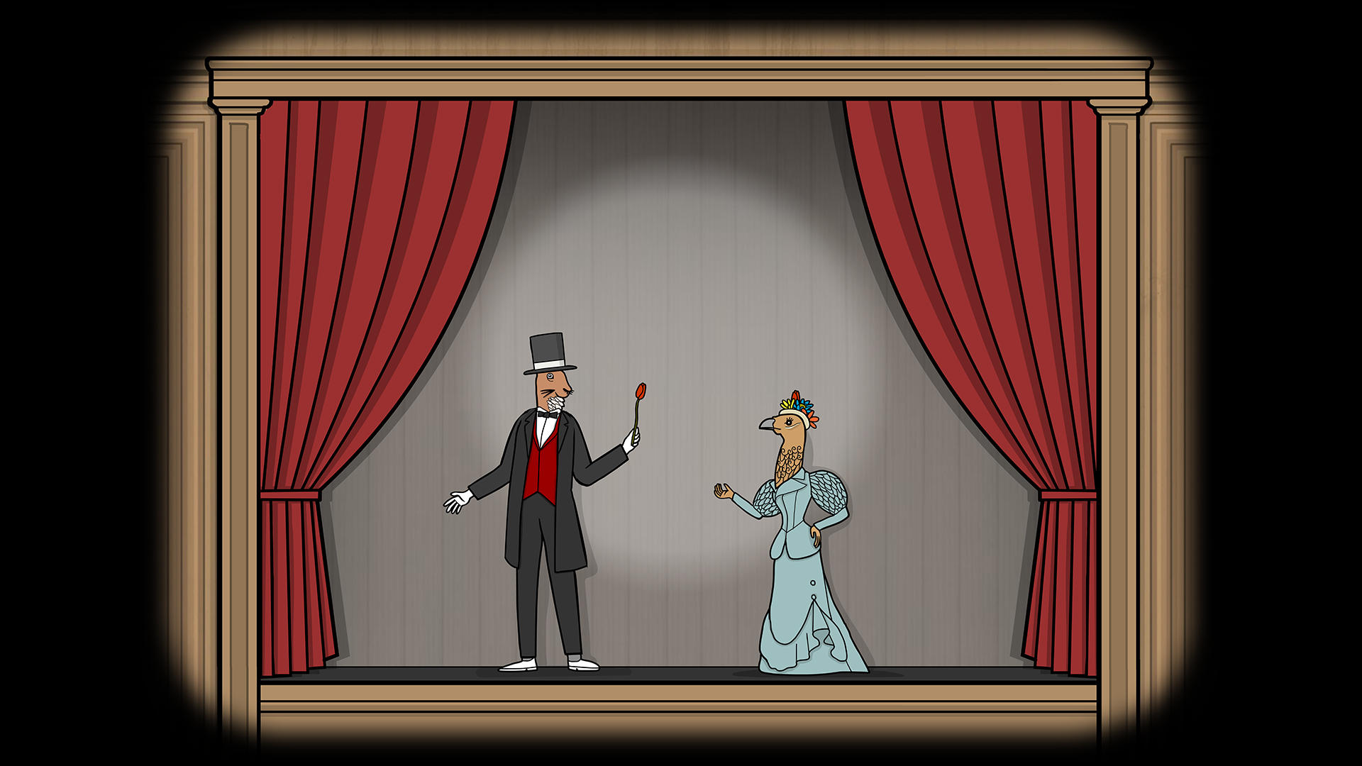 The Mr. Rabbit Magic Show Game Screenshot