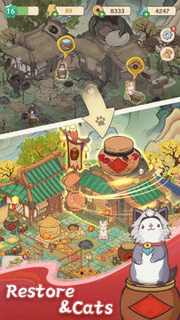 Dream Xanadu: Cats Blast Saga Game Screenshot
