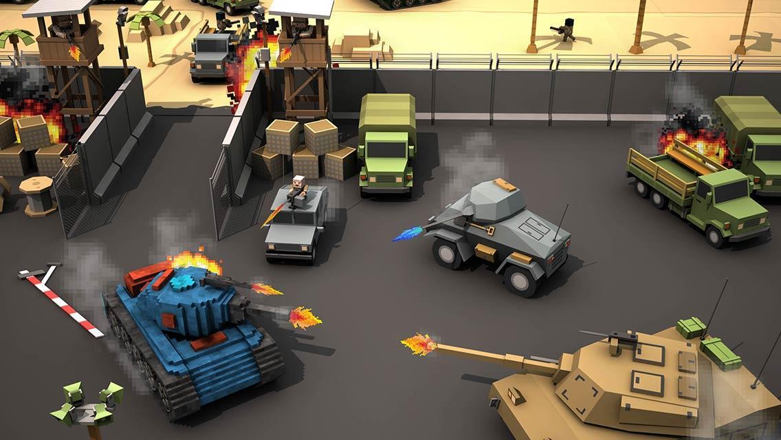 Screenshot of Blocky Battlefield Extreme