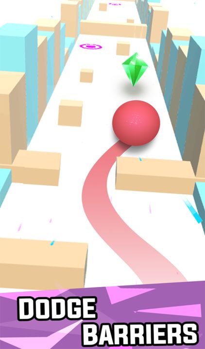Screenshot 1 of Dancing Ball – Roll in the Sky and Catch it up 1.1.8