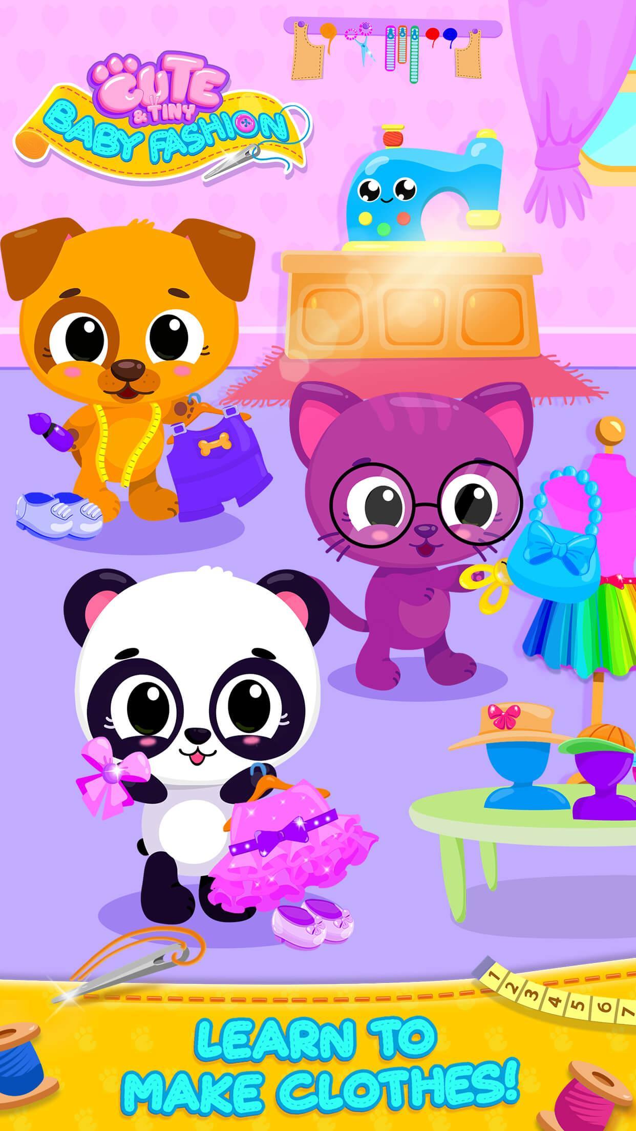 Cute & Tiny Baby Fashion - Design & Dress Up Fun Game Screenshot