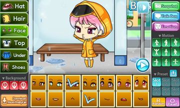 Rain Coat Pretty Girl Game Screenshot