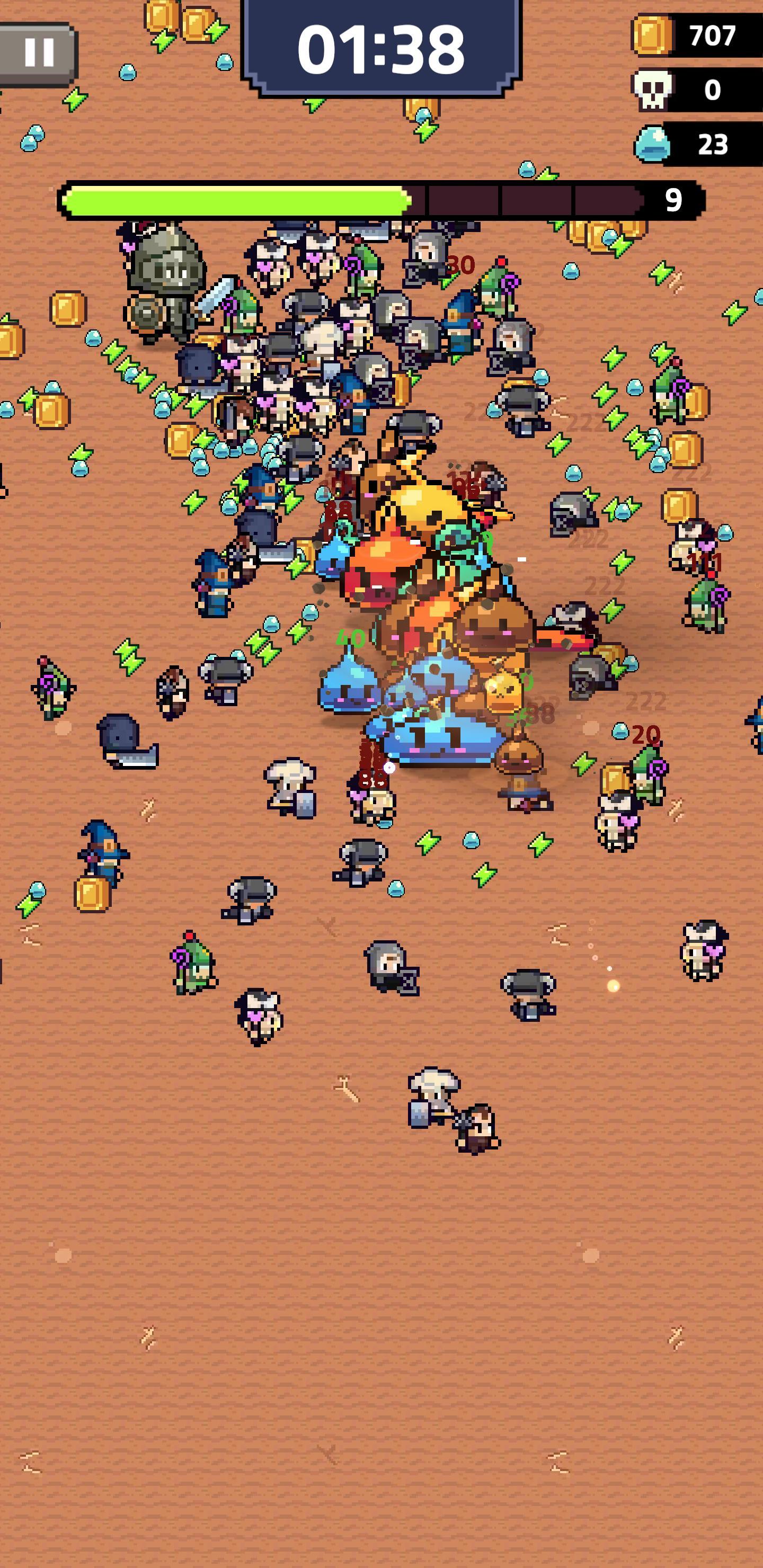 Too Many Slimes 遊戲截圖