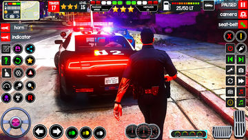 US Cop Car Thief Chase Game 3d Game Screenshot