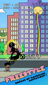 Summer Wheelie Game Screenshot