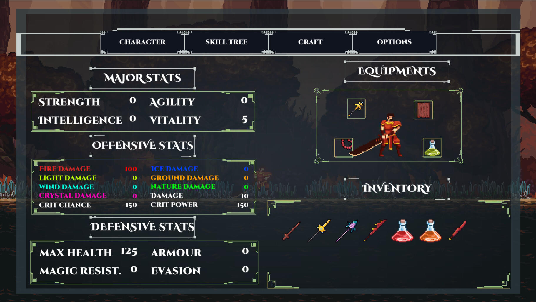 Screenshot of Legends Of Elementia