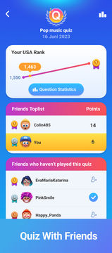 QuizDuel! Quiz & Trivia Game Game Screenshot
