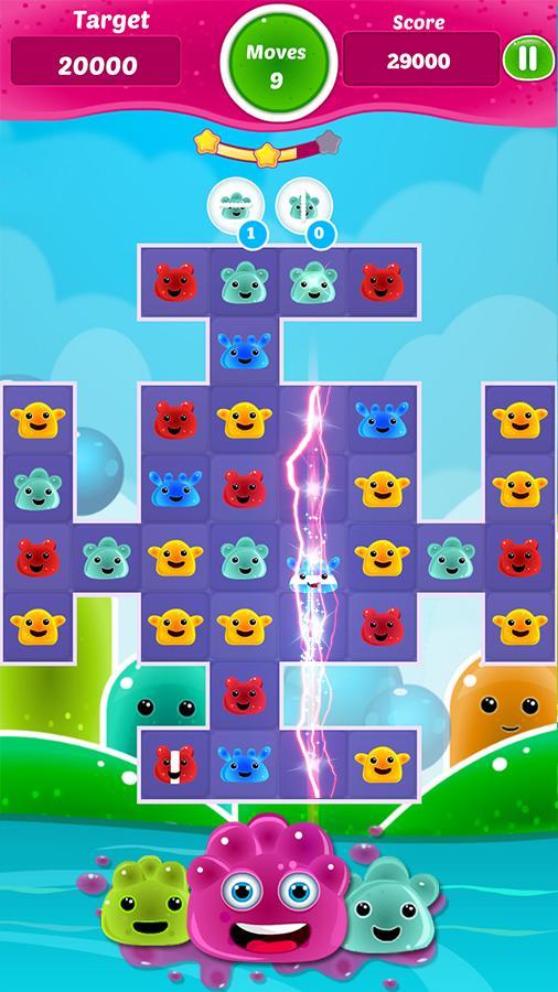 Candy Jelly Journey - Match 3 게임 스크린 샷