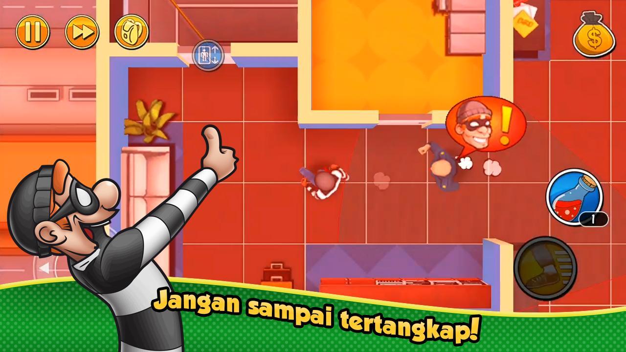 Cuplikan Layar Game Robbery Bob