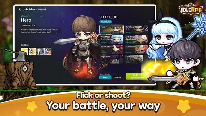 MapleStory : Idle RPG Game Screenshot
