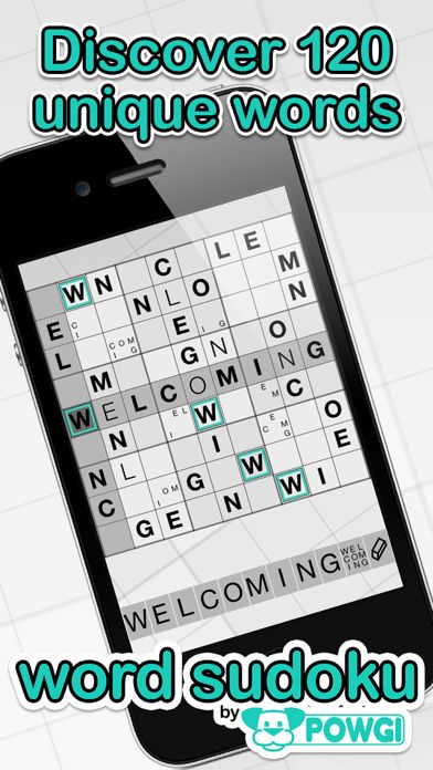 Word Sudoku by POWGI screenshot game