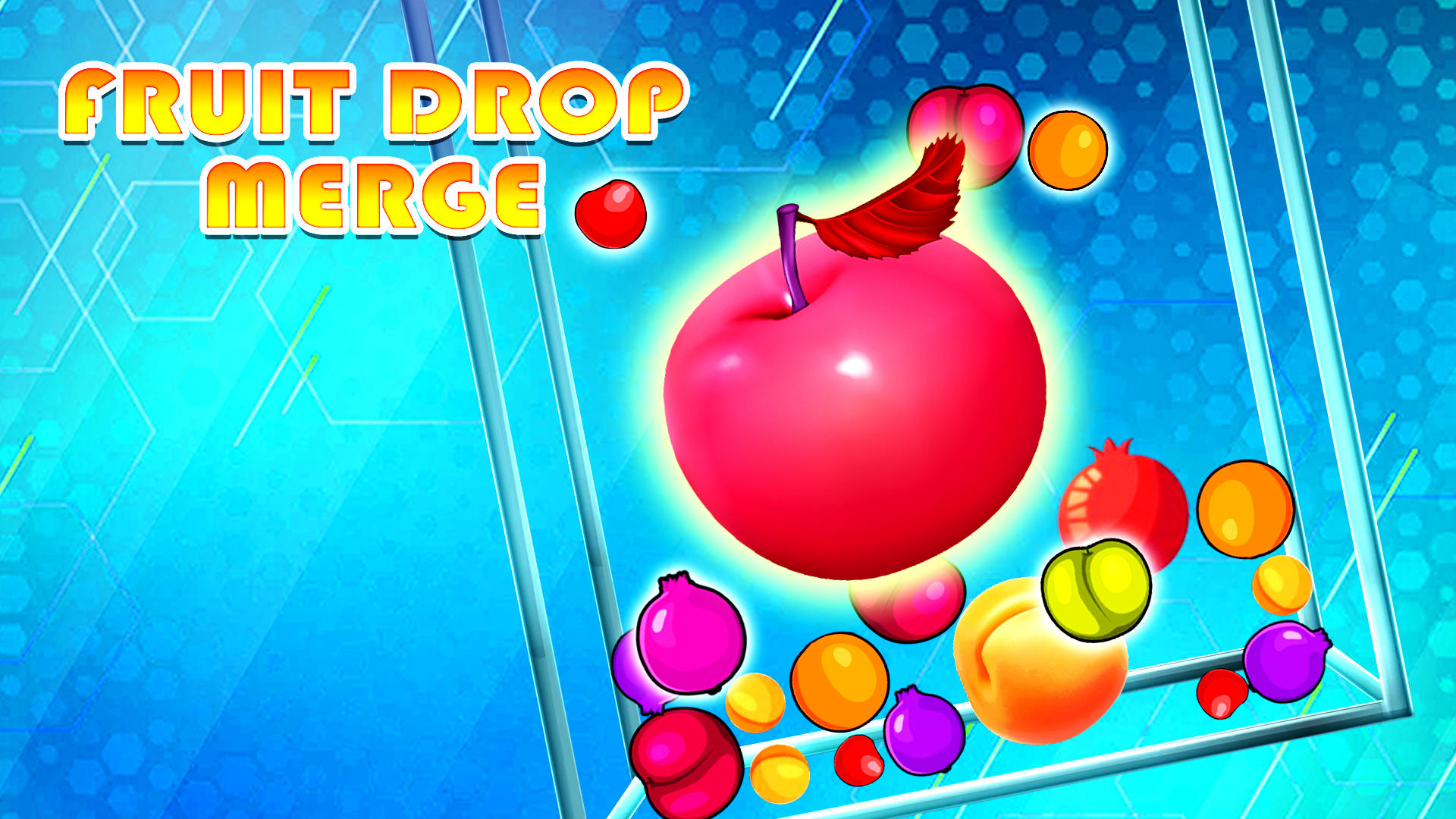 Fruit Drop Merge: Juicy Melon Game Screenshot