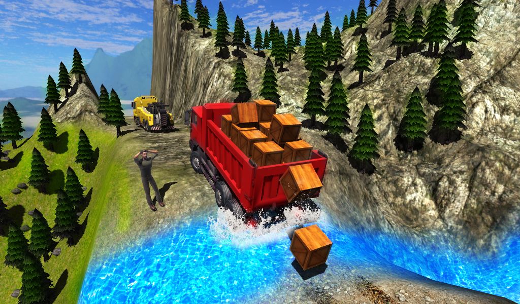 Screenshot of Truck Driver Cargo