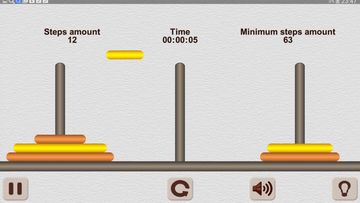 The Tower of Hanoi. (ad-free) Game Screenshot