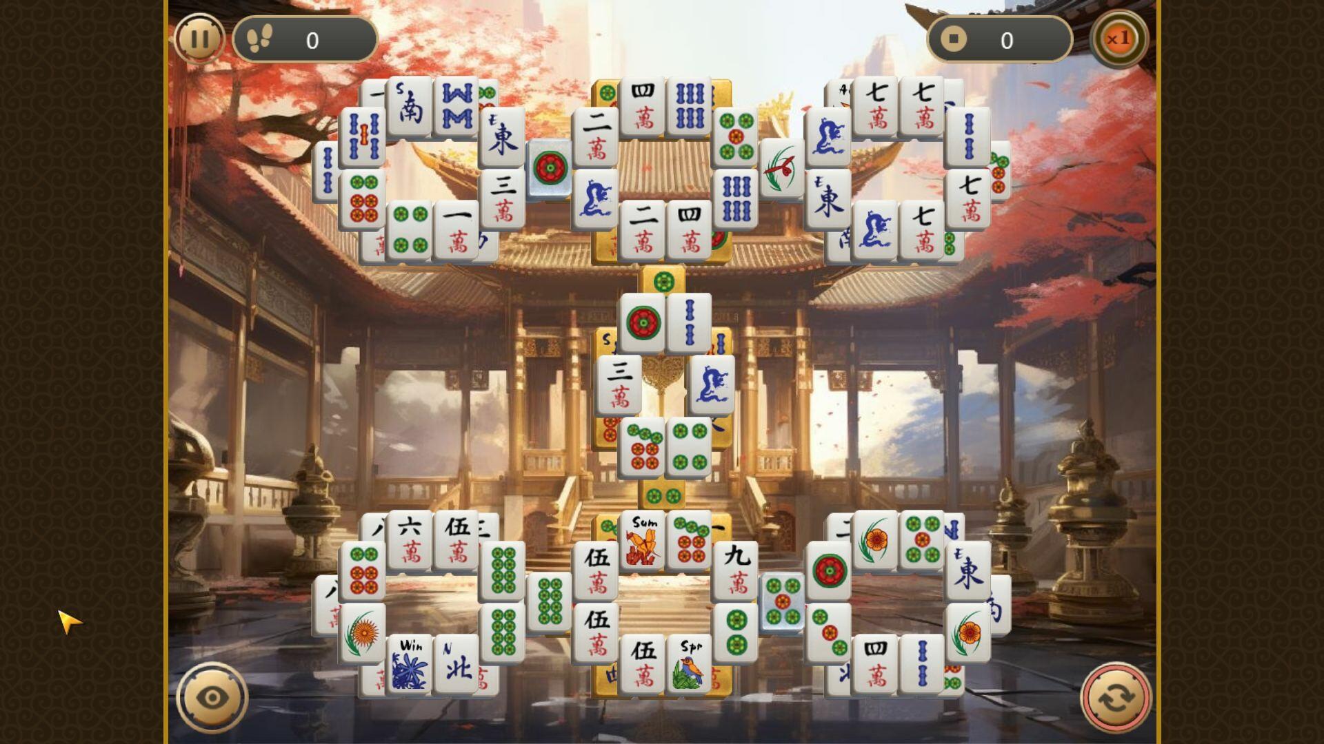 Greatest Dynasties Mahjong Game Screenshot