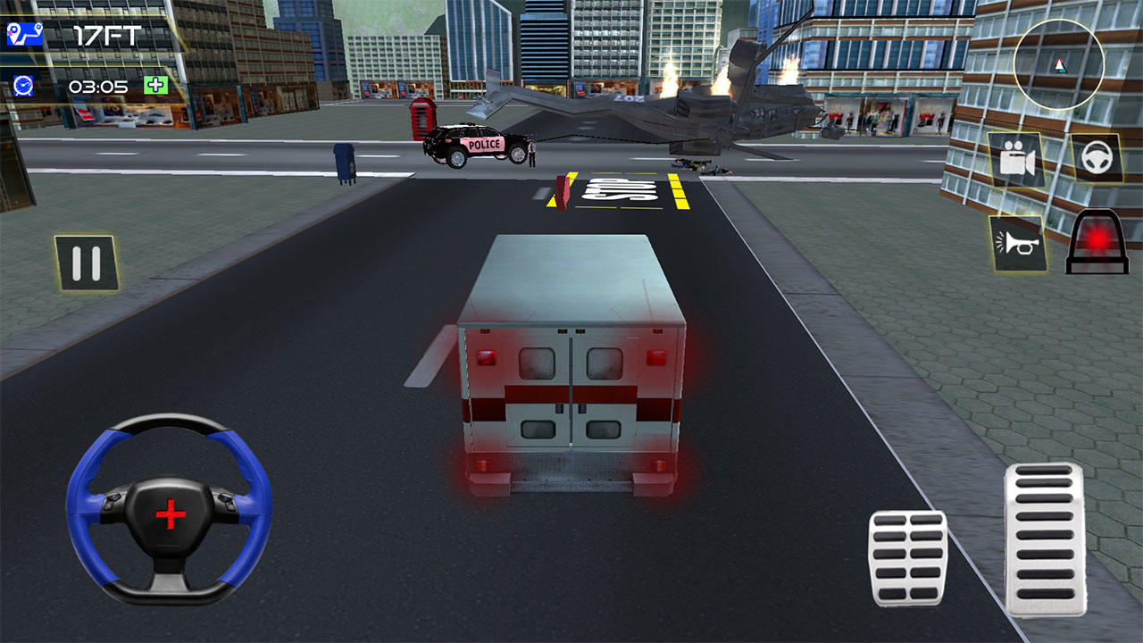 Screenshot 1 of Pioneer Ambulance 3D Simulation 4.1.0