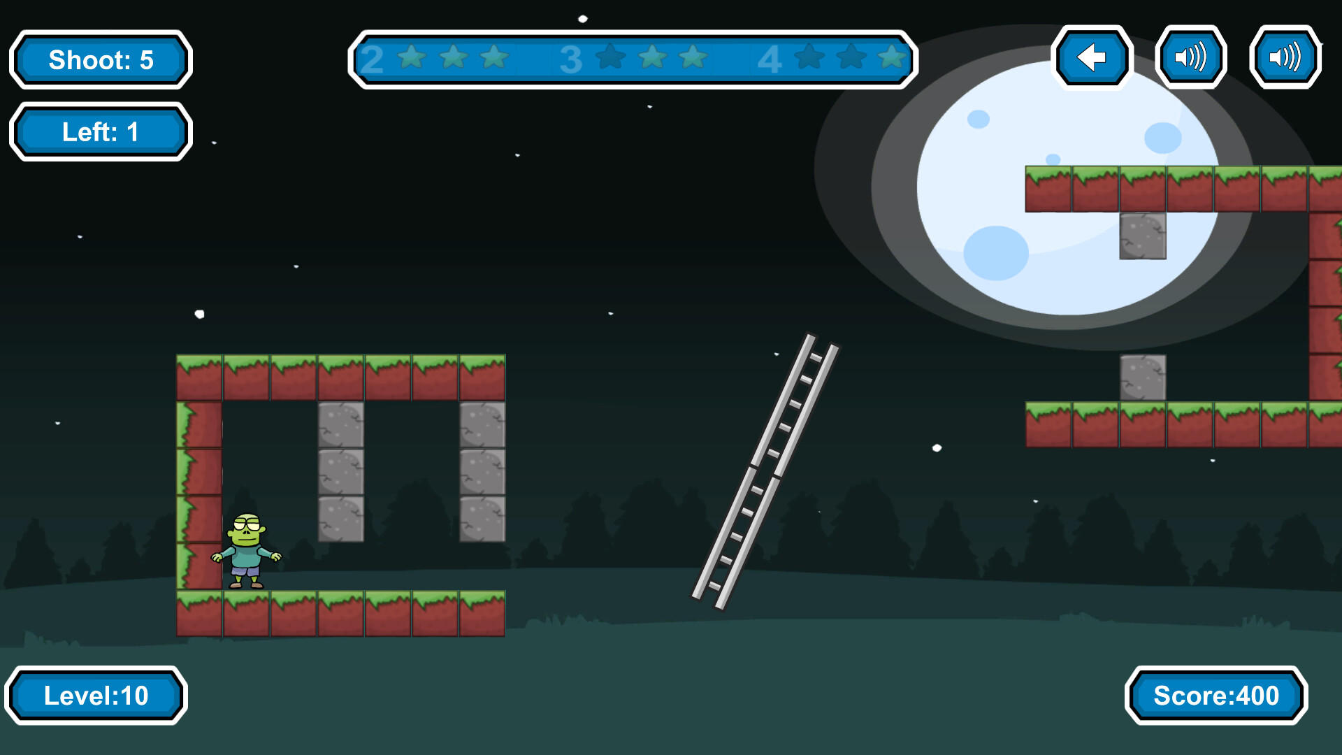 Screenshot of Zombies Rocket Boom Boom