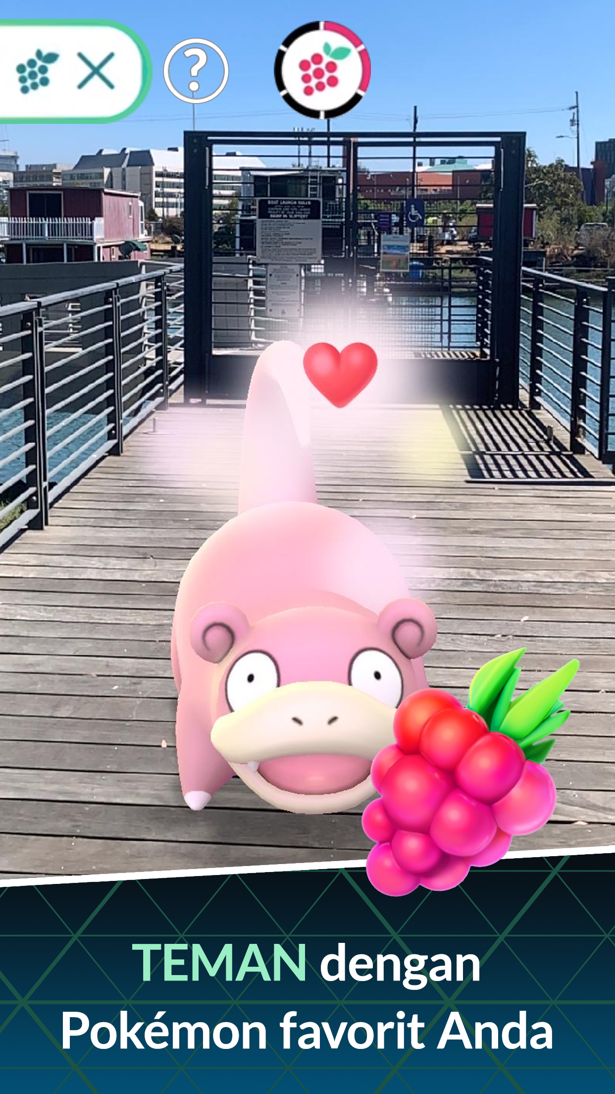 Cuplikan Layar Game Pokémon GO