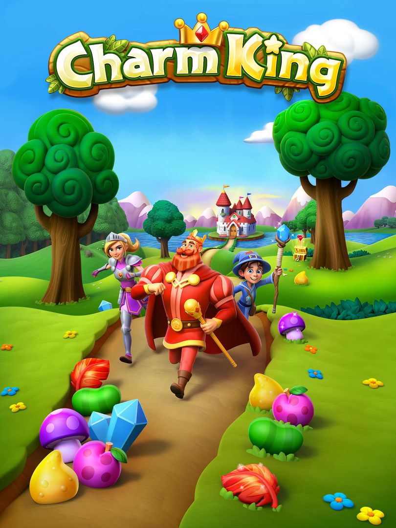 Charm King - Lustiges Spiel mi 게임 스크린 샷