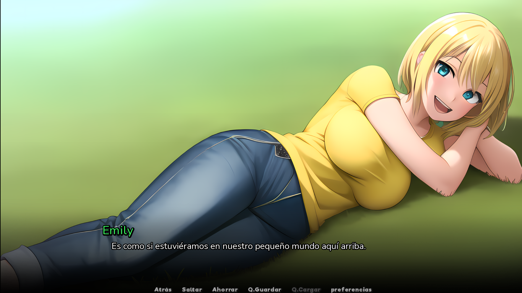 Screenshot of EMILY (Novela Visual +18)