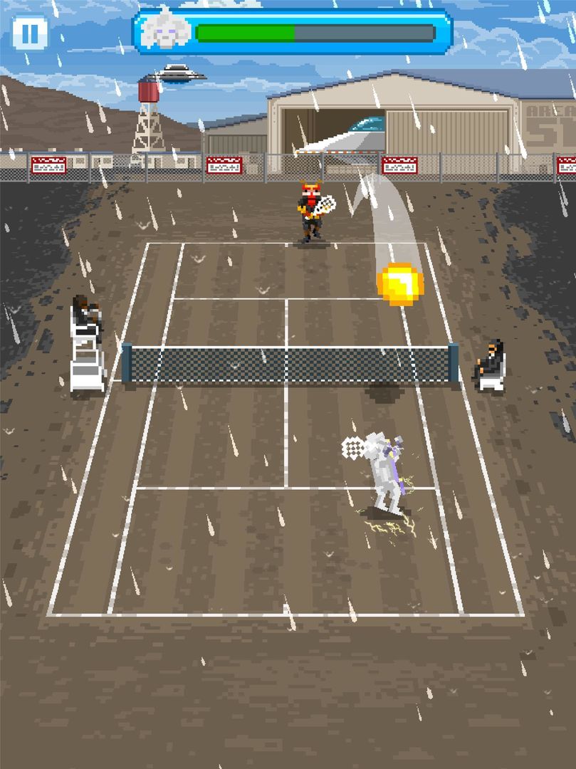 Super One Tap Tennis screenshot game
