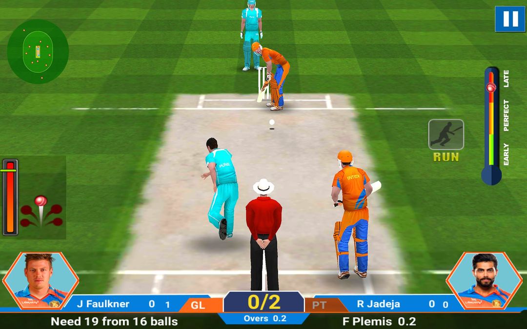 Gujarat Lions T20 Cricket Game ภาพหน้าจอเกม