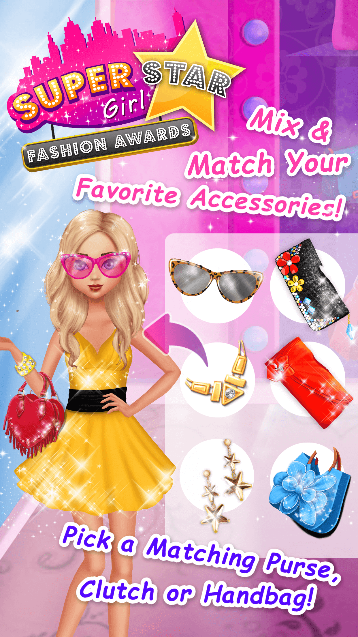 Captura de Tela do Jogo Superstar Girl Fashion Awards