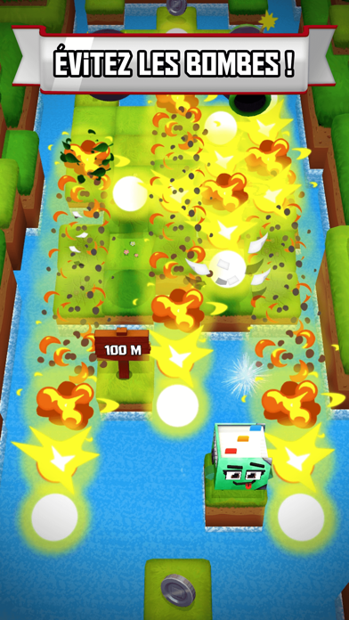 Cubiti Dash 'n' Dodge ภาพหน้าจอเกม