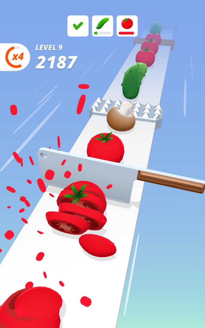 Perfect Slices screenshot game