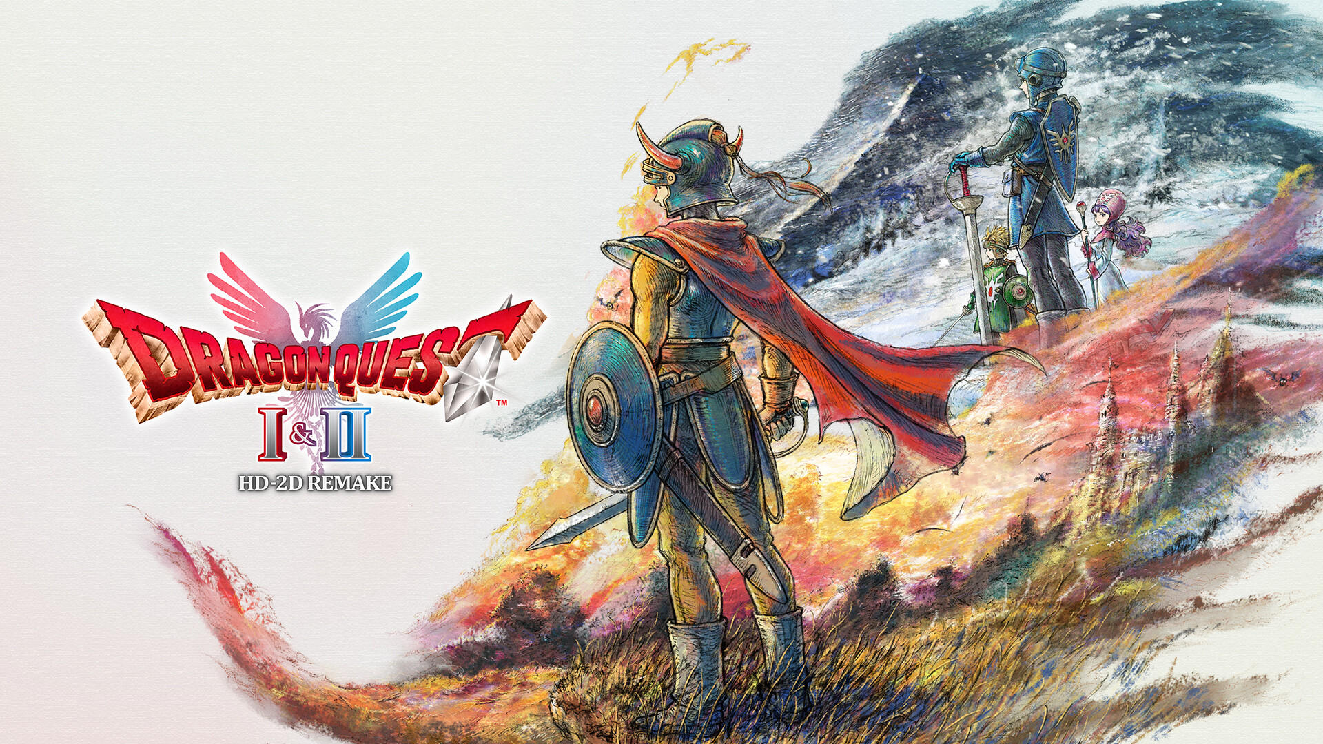 Captura de Tela do Jogo DRAGON QUEST I & II HD-2D Remake