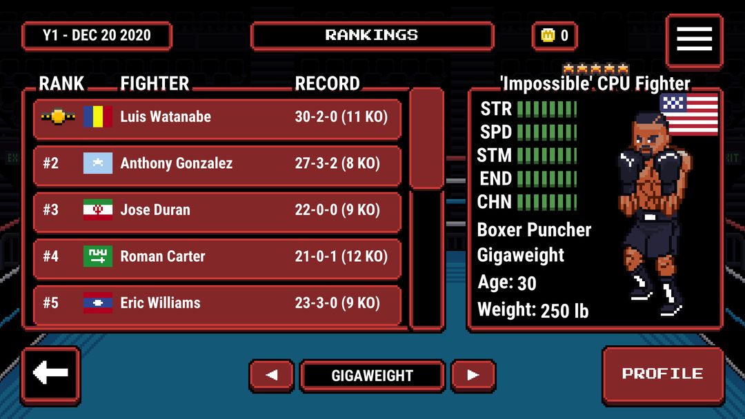 Screenshot of Prizefighters 2