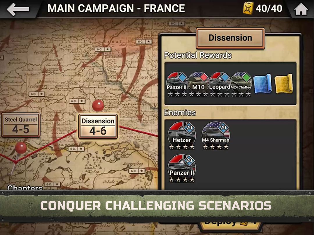 Tank Command screenshot game