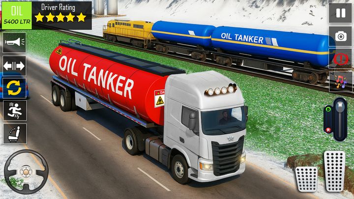 Cuplikan Layar Game Oil Tanker: Truck Driving Game