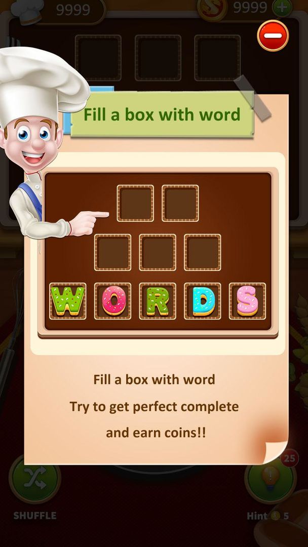 Word Cake: Word Brain 게임 스크린 샷