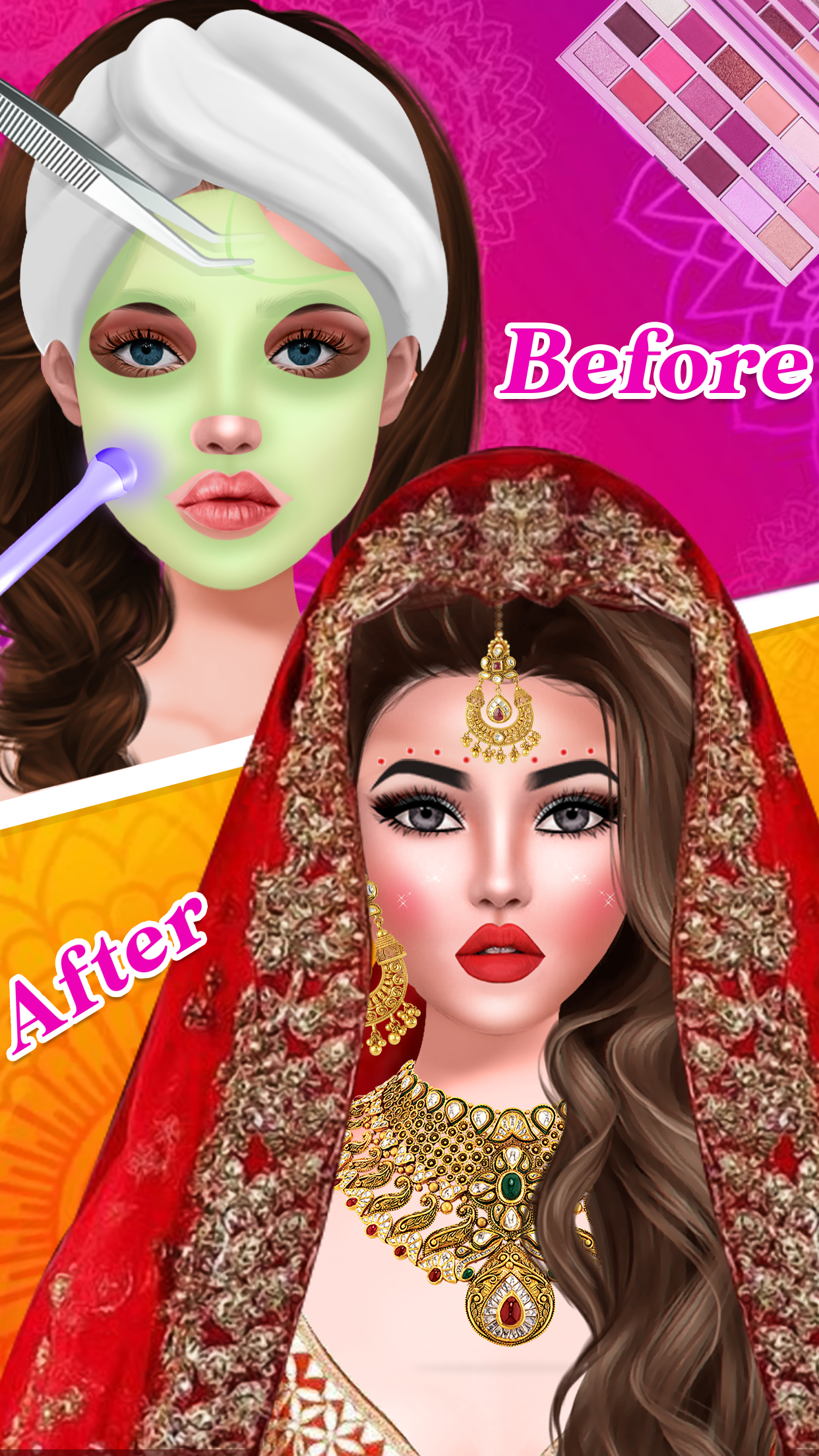 Indian Bridal Makeup Game for Android/iOS - TapTap