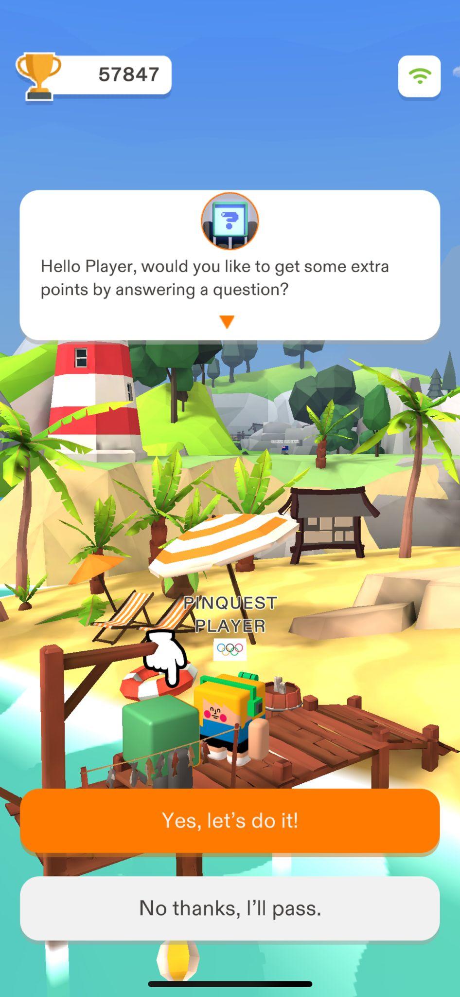 PinQuest Game Screenshot