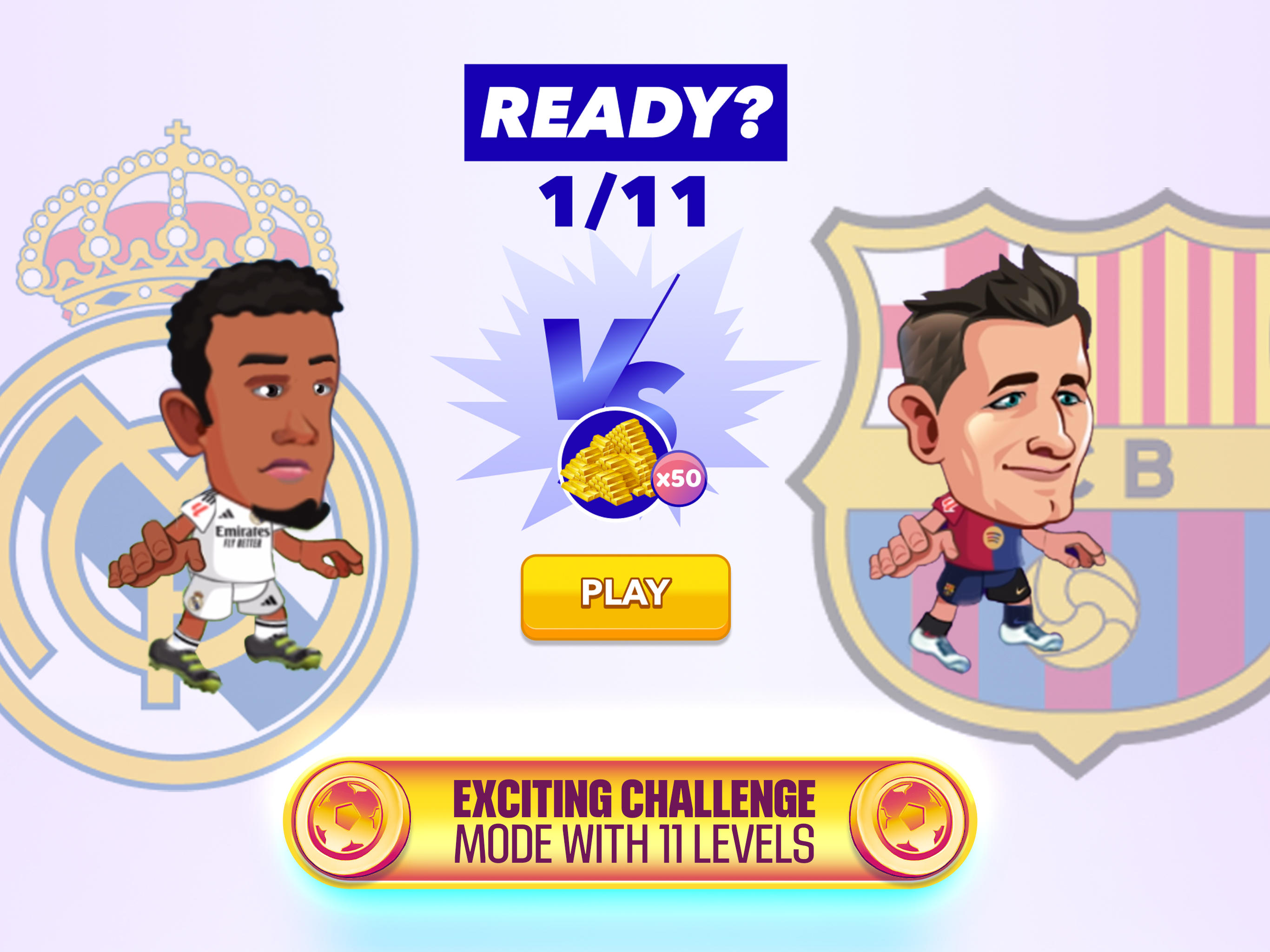 LALIGA Head Soccer 24/25 Game Screenshot