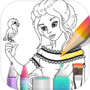 Ícone de Princess coloring book