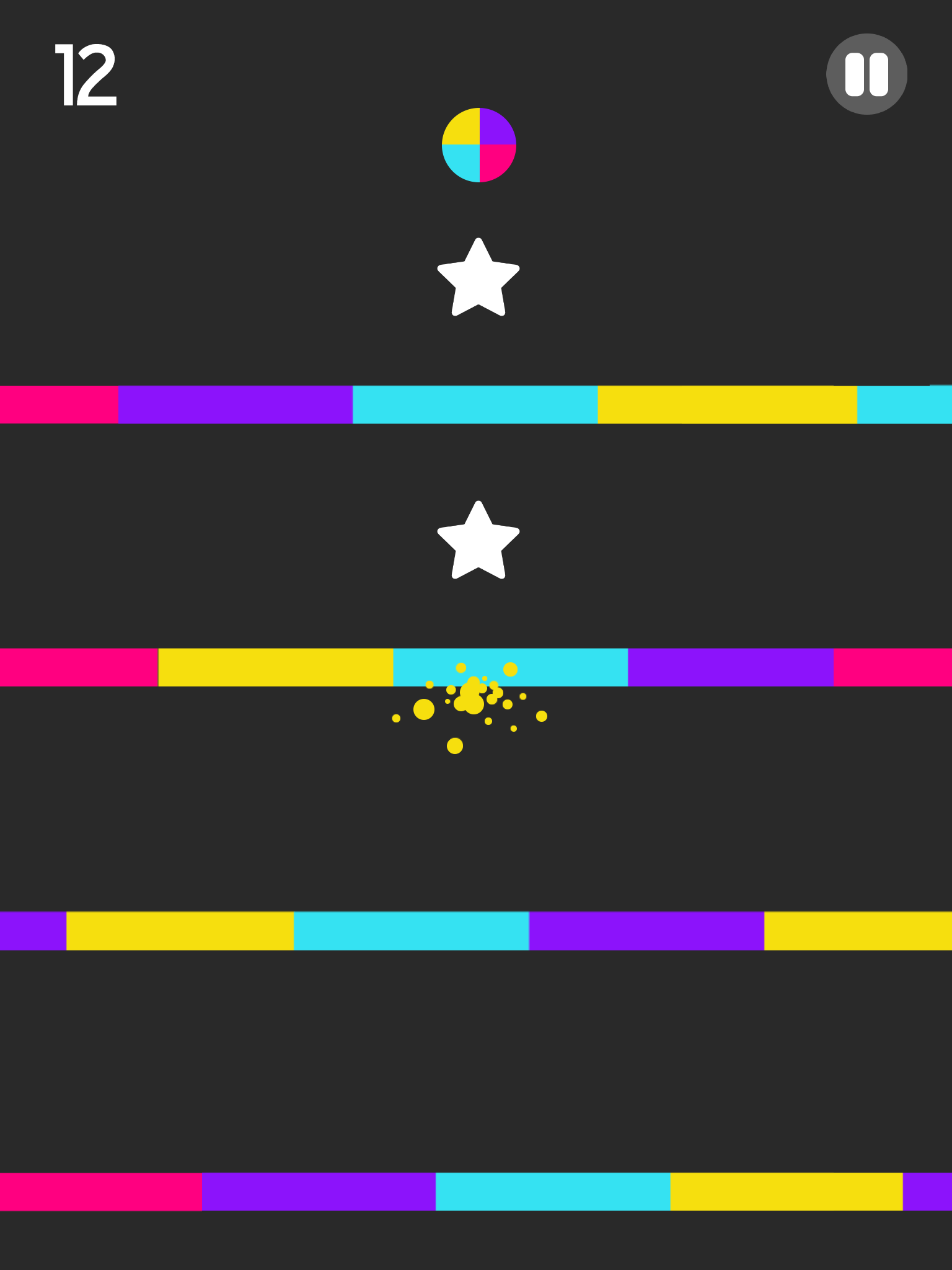 Color Switch Game Screenshot