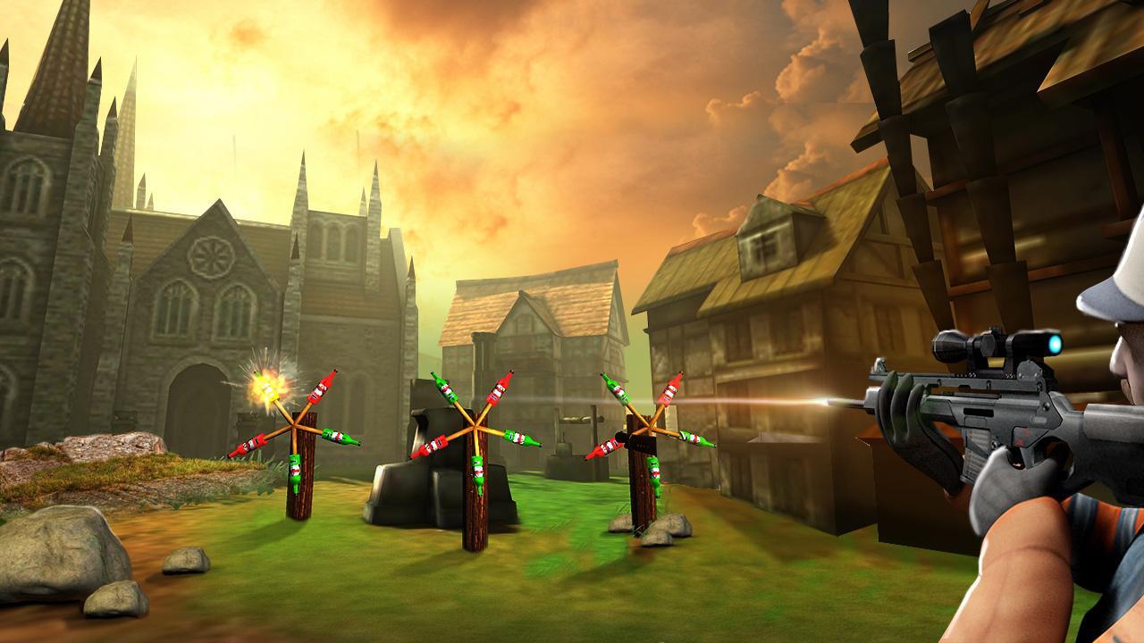 Bottle Shooting Games Game Screenshot