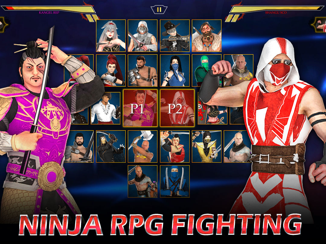 Ninja Master RPG Fighting Game ภาพหน้าจอเกม